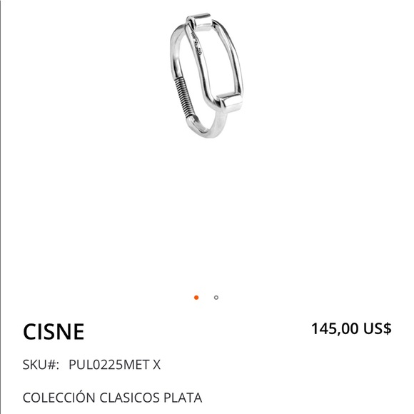 UNO de 50 CISNE SWAM Silver Bracelet - Picture 7 of 8